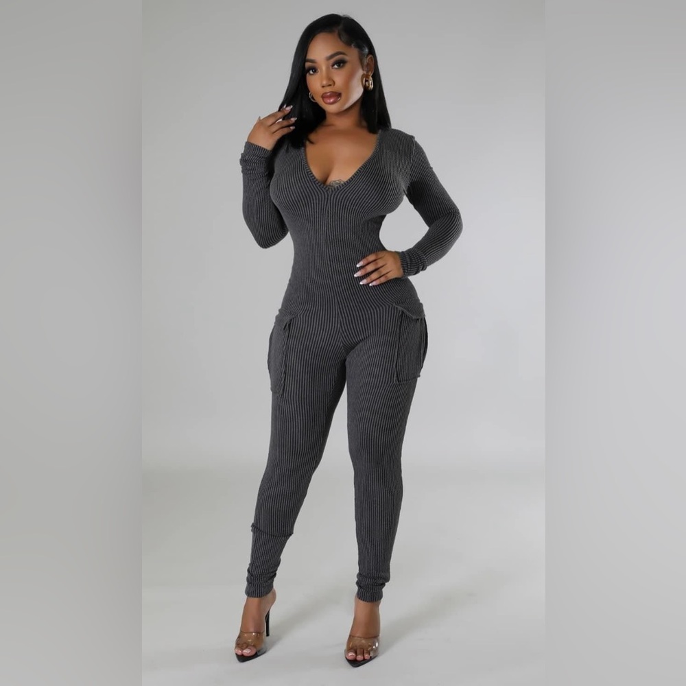 New Ribbed Long sleeve bodysuit